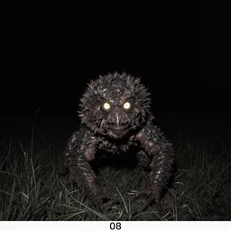 trailcam night footage of the chupakabra eyes glowing