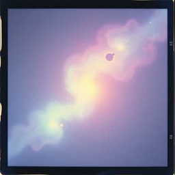 sagittexploding nebula expired polaroid commission throwing photographed