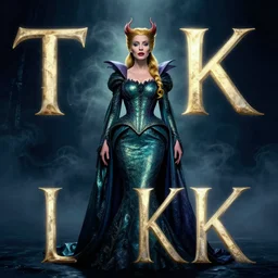 Trump as Ursula the sea witch, 8k, professional photography, cinematic studio shot, dark, smoke