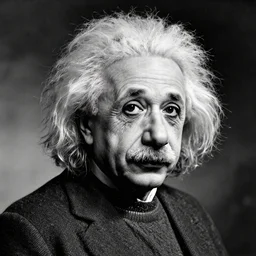 albert einstein but as a bird