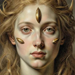 seed of duality, by Delacroix and Francis Bacon and Hieronymus Boch, artistic, intricate drawing, light brazen, realistic fantasy, extremely detailed and beautiful aesthetic face, establishing shot, 8k resolution, dramatic lighting