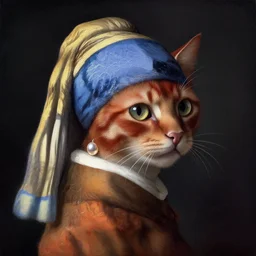 close - up anthropomorphic reddish cat with a pearl earring, in a rich furcoat, beautiful, cinematic lighting, highly detailed, digital art, oil painting, highly detailed, sharp focus, matte painting, renaissance painting, by kinkade, by alphonse mucha, by leyendecker, by rutkowsky,