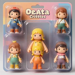 creatacrittles action figures - - n 9