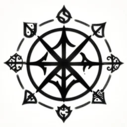 profile picture of sigil with symbols around it