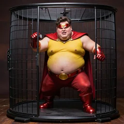 a fat nic cage playing magneto, hd digital photography, mobie still