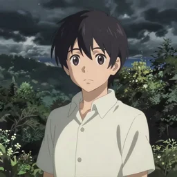 un dia de paz, arte koto no ha no niwa, makoto shinkai, realistic anime