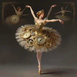 clockwork ballerina, Mark Edward Fischbach, intricate, highly detailed, digital painting, artstation, concept art, smooth, sharp focus, illustration, Unreal Engine 5, 8K, art by artgerm and greg rutkowski and alphonse mucha