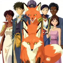 maximalist intimidating zfox, trending on pixiv fanbox, painted by makoto shinkai takashi takeuchi studio ghibli, akihiko yoshida, yoshitaka amano, wangechi mutu, clean cel shaded vector art. shutterstock. behance hd by lois van baarle, artgerm, helen huang, rossdraws, illustration
