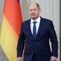 Olaf Scholz, communist propaganda