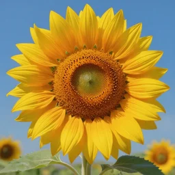 a hyper - detailed 3 d render like an oil painting of the the radiant blooming of the solar - sunflower, surrealism!!! surreal concept art, lifelike, photorealistic, digital painting, aesthetic, smooth, sharp focus, artstation hd, by greg rutkowski, bruce pennington, valentina remenar and asher duran,