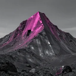 magenta mountain, metal, zombies, esoteric, greyscale