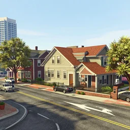 providence, rhode island in the style of gta 5