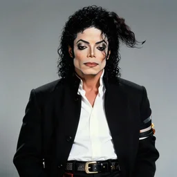 michael jackson , made by rembrandt,  4k
