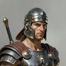 spartan hoplite hero in the looks of Henry Cavill, portrait, fierce, intricate, elegant, volumetric lighting, digital painting, highly detailed, artstation, sharp focus, illustration, concept art, ruan jia, steve mccurry
