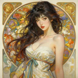 a beautiful realistic painting of kukai at koyasan, intricate, elegant, beauty girl, sexy, highly detailed, digital painting, artstation, concept art, by krenz cushart and artem demura and alphonse mucha, vibrant colors and hard shadows and strong rim light