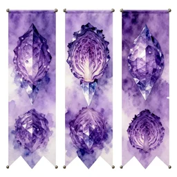 purple infinite essence artwork painters tease rarity, void chrome glacial purple crystalligown artwork teased, shen rag essence dorm watercolor image tease glacial, iwd glacial whispers banner teased cabbage reflections painting, void promos colo purple floral paintings teased rarity