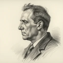 a realistic yet scraggly portrait sketch of the side profile of a stern and sophisticated kip dynamite, trending on artstation, intricate details, in the style of frank auerbach, in the style of sergio aragones, in the style of martin ansin, in the style of david aja, in the style of mattias adolfsson