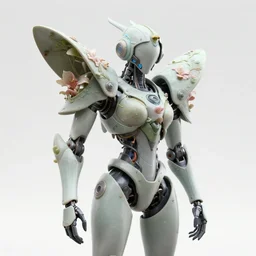 futuristic dracunculus vulgaris mecha voodoo lily body, sepals forming helmet, floral details, dracunculus, 8 k hd resolution, barbatos gundam with floral inlay, bandai box art, star wars, makoto kobayashi, frank gehry, raymond swanland