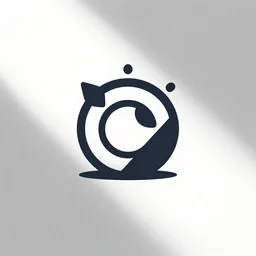 a cute vector logo of a filter with geometric shapes, hd, simplistic, white background