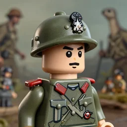 profile face portrait of a tin toy person named percy toplis wearing a british first world war army uniform, nicoletta ceccoli, mark ryden, lostfish, hyung tae, frank frazetta, depth of field, detailed and intricate environment, 8 k resolution, hyperrealistic, octane render