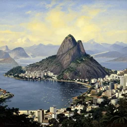 rio de janeiro painted by william turner