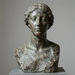 a portrait of a woman, alexander archipenko
