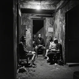 opium den, monochrome film,