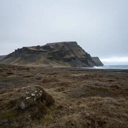 a landscape photo of iceland, by beksinski