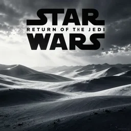 star wars return of the jedi concept poster by greg rutkowski
