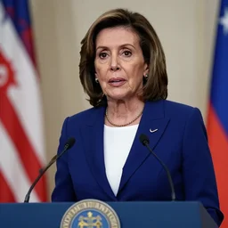 Nancy Pelosi as Gordon Gekko
