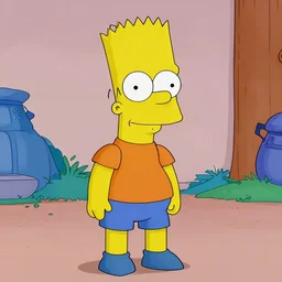 bart simpson in the lorax