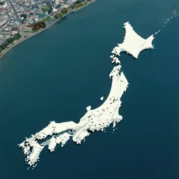 A stunning aerial view of Japan in the 50s by Vincent Lau