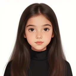 portait 2 5 years lala fatima centred, very long hair, hd, hyperdetailed illustration by irakli nadar, intricate linework, bright colors, octopath traveler, final fantasy, unreal engine 5 highly rendered, global illumination, radiant light