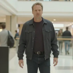 norm macdonald mannequin moves around a mall, 2 4 0 p, screenshot, digital camera, somewhat blurry