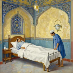 paint 🏥, qajar art, greg rutkowski, trending artstation