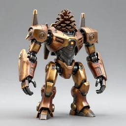 pinecone - shaped mech