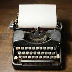 typewriter ad by milton glaser