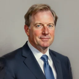 portrait painting of politician david coburn, digital art, trending on artstation