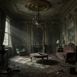 Abandoned hospital room, horror sccene,, intricate, elegant, volumetric lighting, digital painting, highly detailed, artstation, sharp focus, illustration, concept art, ruan jia, steve mccurry