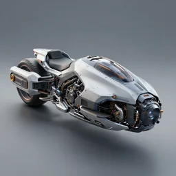 sci fi flying motorcycle, future, technologies, artstation, product shot, hi res, render, 3 d, maxwell render