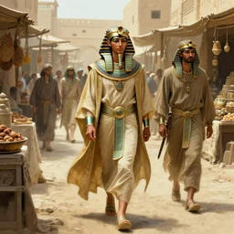 fantasy concept art by anders zorn and craig mullins depicting colin farrell as an ancient egyptian rogue walking through a busy oriental market