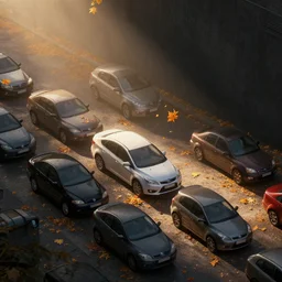 many ( mgb ( vehicle ) ) sharpfocus, photorealism, soft diffuse autumn lights, some sun light ray, dark room wall, canon 5 d 5 0 mm lens, isometric