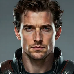 henry cavill as a realistic scifi cyberpunk knight, closeup portrait art by donato giancola and greg rutkowski, realistic face, digital art, trending on artstation, symmetry!!!