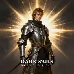 dark souls, knight, by caspar david friedrich