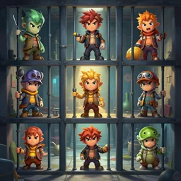 photo cartoon illustration comic manga painting of jail environement : 6 fantasy environement, digital painting, volumetric lighting by feng zhu, 3 d alejandro alvarez alena aenami artworks in 4 k beeple, by thomas kinkade hearstone league of legends dofus overwatch