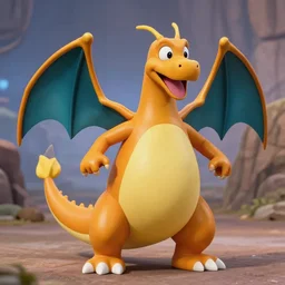 charizard as a muppet