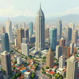 futuristic city of metro manila, binondo, illustration painting, intricate, detailed illustration, hd, digital art, overdetailed art, concept art, complementing colors, detailed, illustration painting by leonardo da vinci, digital art, overdetailed art, concept art, complementing colors rendered by beeple, syd meade,