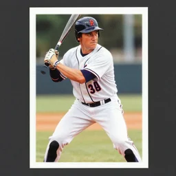 a baseball card of quentin tarantino