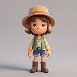 a centered render of a super cool hipster from the seventies by dreamworks, by pixar, by viktoria gavrilenko, by leticia gillett, octane render, 3 d, 8 k