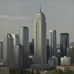 closeup of metallic city skyline , hyperrealism, hd, by giger, h.r giger, hr giger, highly detailed,soft lighting, film grain, medium format, 8k resolution, oil on canvas
